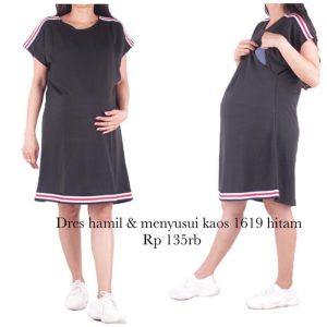 Dres hamil1619 hitam