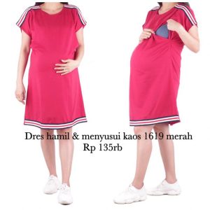 Dres hamil1619 merah